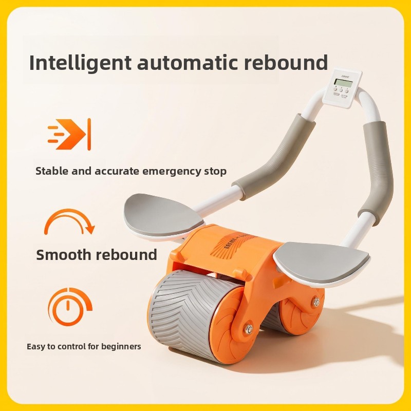 Ab Roller Wheel With Elbow Support - Suporte de Cotovelo com Retorno Automático,