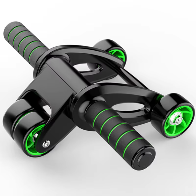 Ab Roller Wheel With Elbow Support - Rolo Abdominal para Treino de Abdômen,