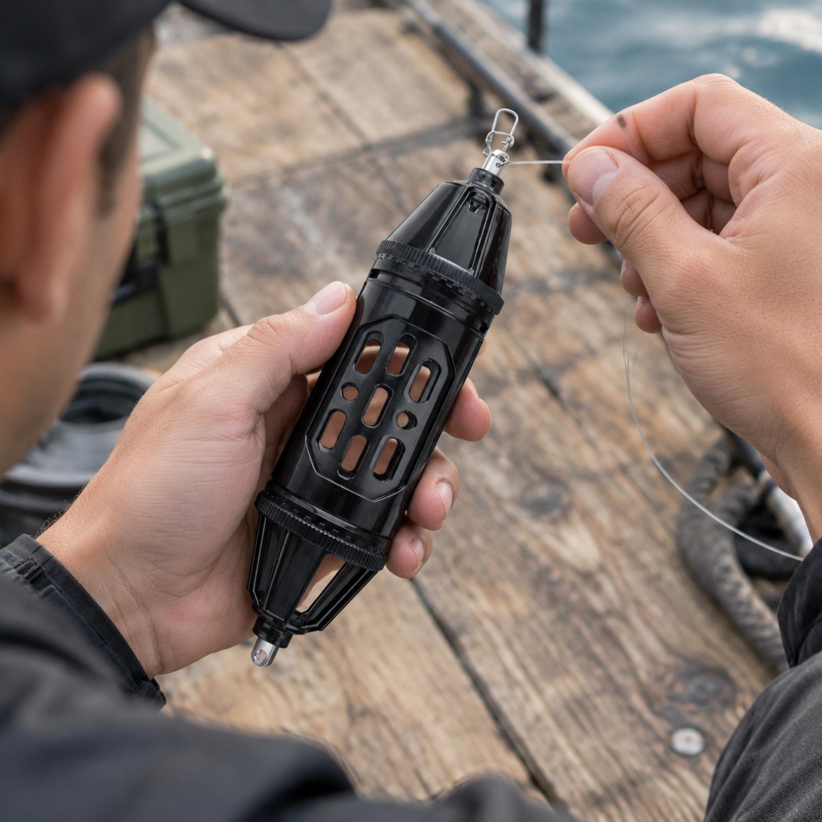 Fishing - Gaiola de Policarbonato Resistente para Pesca