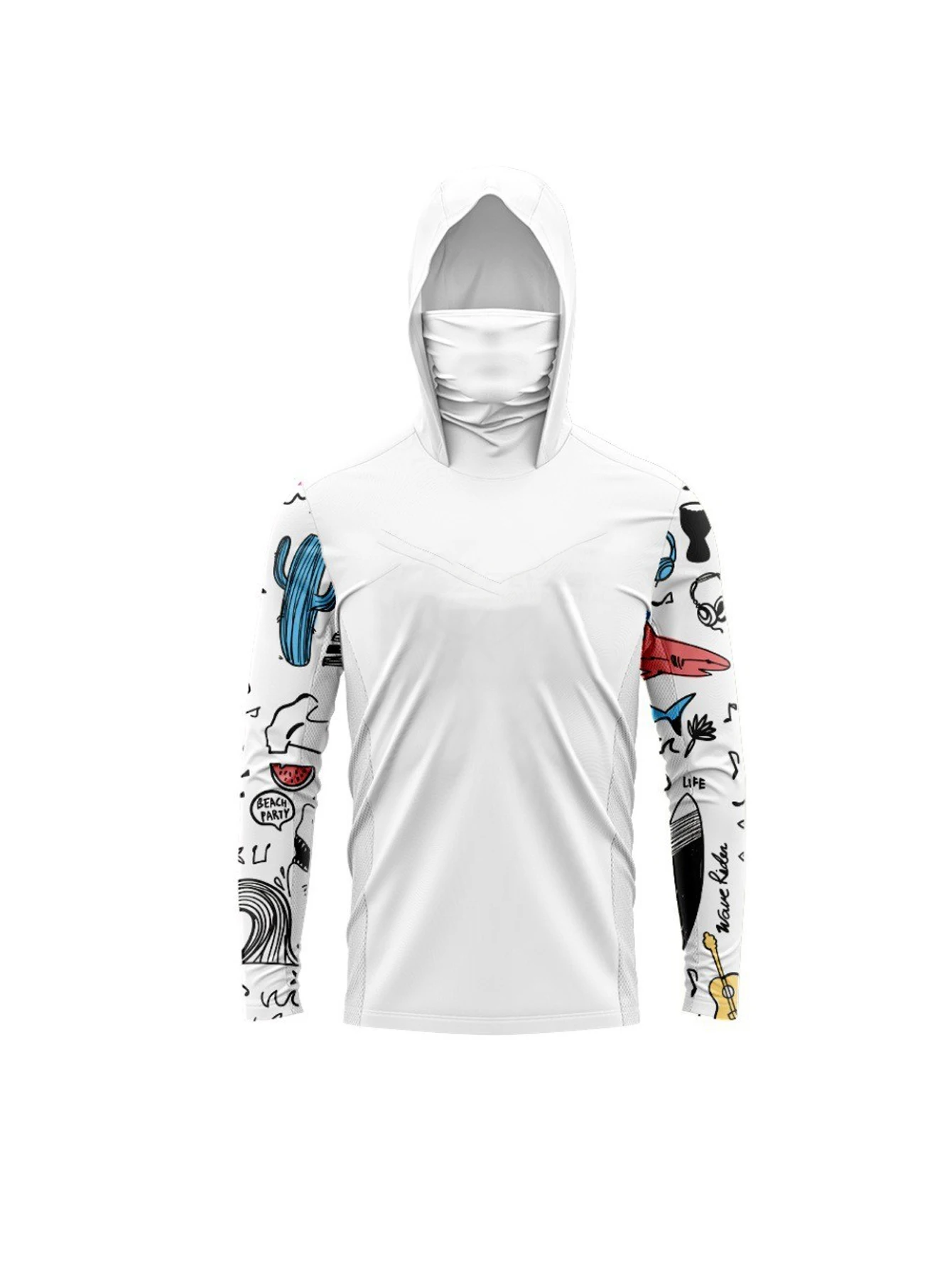 Hiking - Camisa de manga comprida com capuz