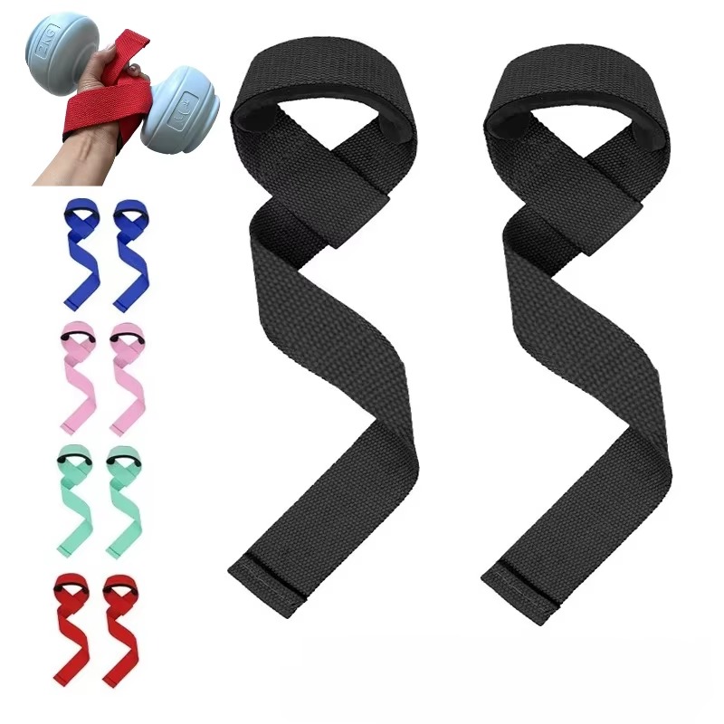 Wrist Wraps Weightlifting Support - Cintas de Levantamento de Peso Ajustáveis