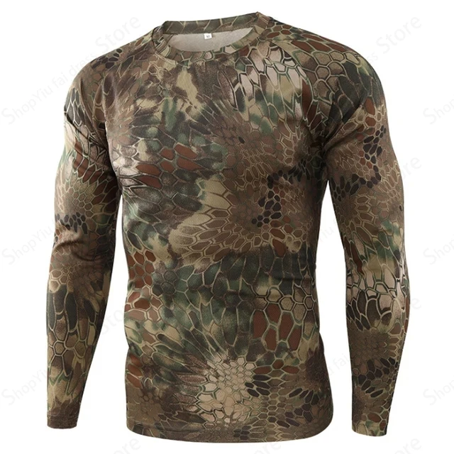 Hiking - Camiseta masculina de manga comprida com