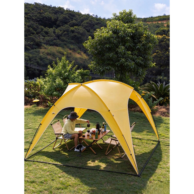 Camping - Tenda de campismo com estrutura em