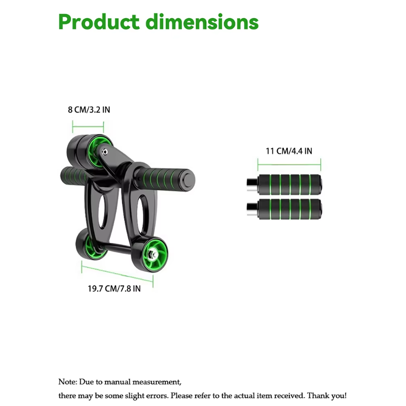 Rolo Abdominal para Treino de  - Ab Roller Wheel With Elbow Support avaliação e preço