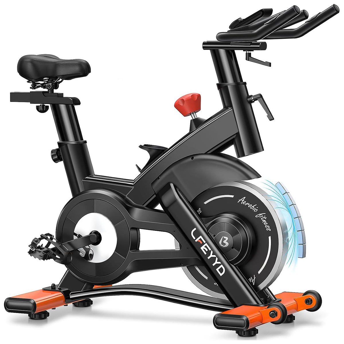 Bicicleta de exercício Pooboo, - Exercise Bike Magnetic Resistance avaliação e preço