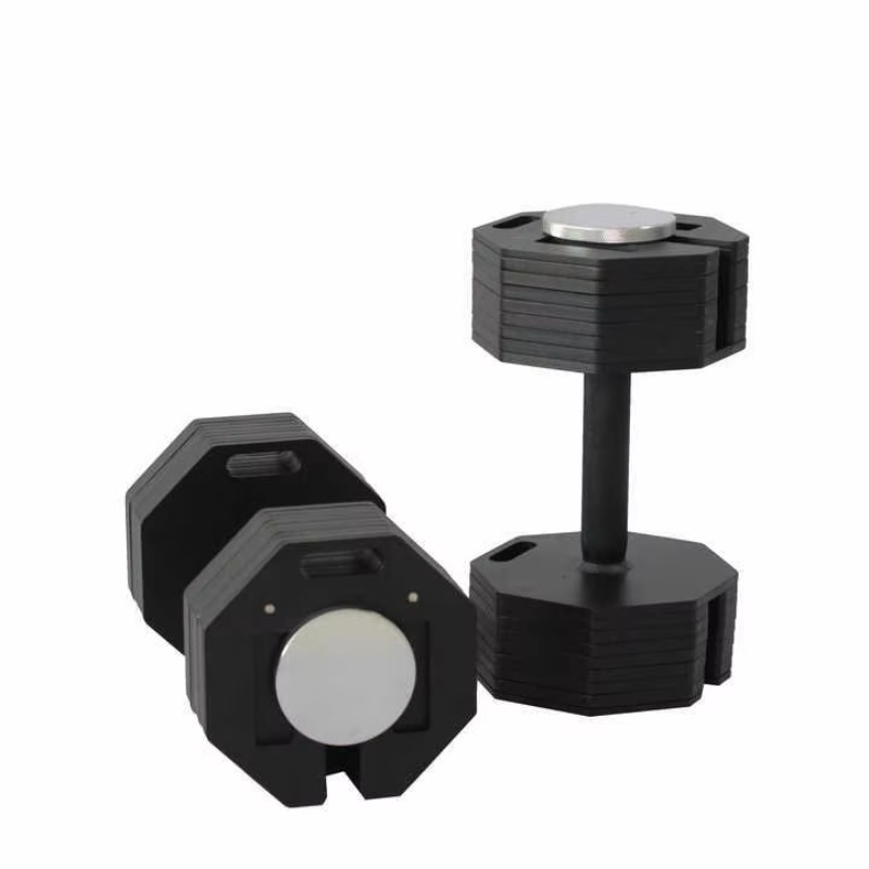 Halteres Octogonais de Metal A - Adjustable Dumbbell Pair 40Kg avaliação e preço