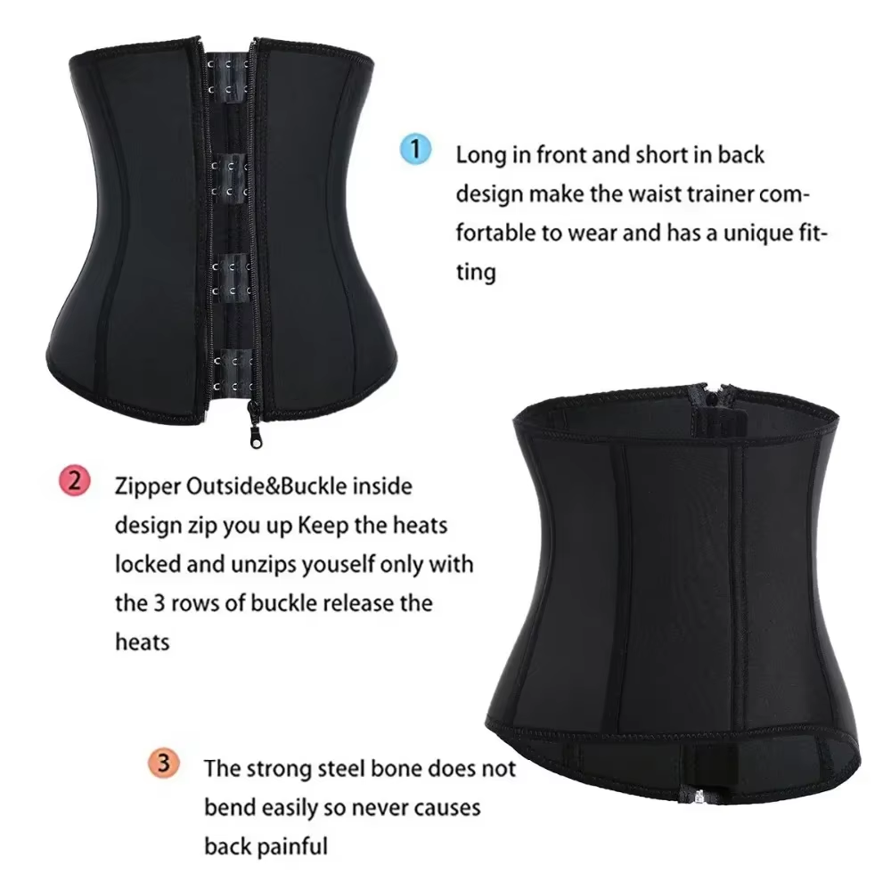 Cinta modeladora de cintura pa - Sweat Waist Trainer Belt Neoprene avaliação e preço