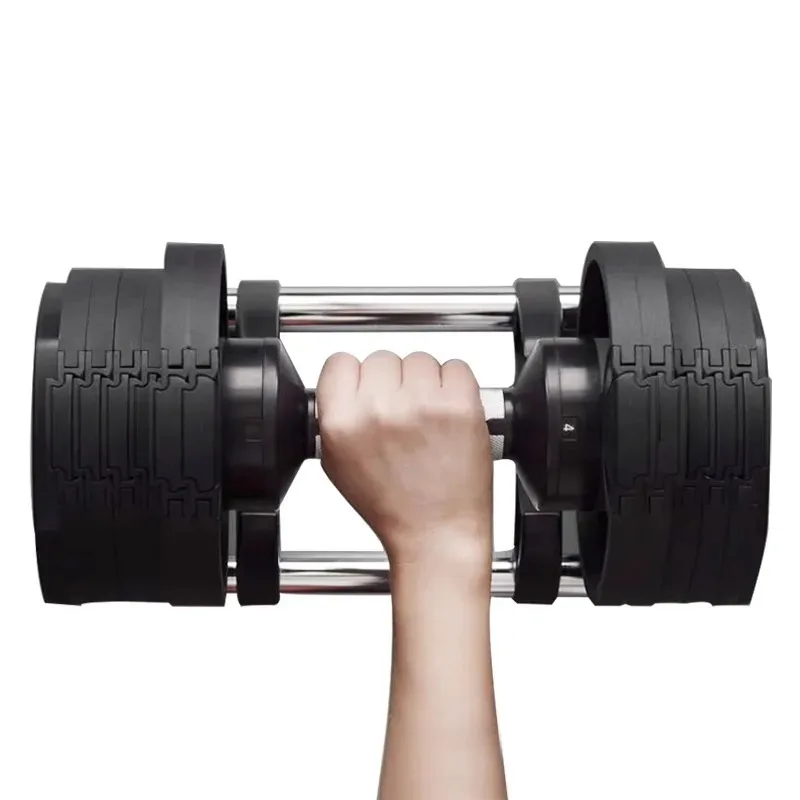Um par de halteres ajustáveis, - Adjustable Dumbbell Pair 40Kg avaliação e preço