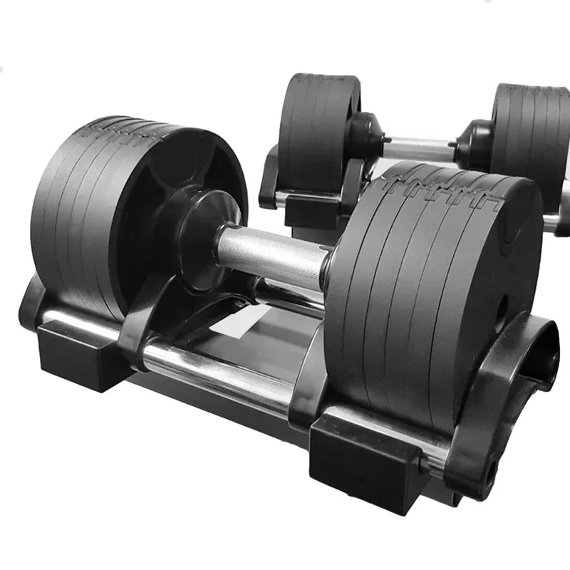 Um par de halteres ajustáveis, - Adjustable Dumbbell Pair 40Kg avaliação e preço
